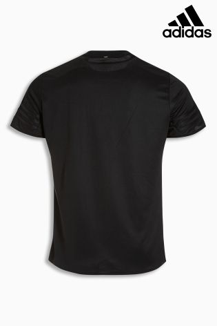 Black adidas Run Response Short Sleeve Tee